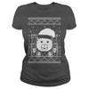 Image of bear - AnnieFuchsia Christmas Kids Tees shirts