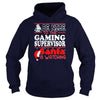 Image of Nice To Gaming Supervisor Santa Watching Christmas T-Shirts - Men's T-Shirt+OJSEBLB Shirt
