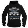 Image of Never Underestimate a Cowboys Fan Born In September