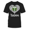 Image of Portland Timbers - Lace Heart Logo