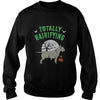 Image of Bull Terrier Hairifying Halloween T-Shirt