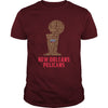 Image of New Orleans Pelicans t Shirt