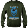 Image of I'm the Crazy PANTHERS Fan T-Shirt