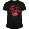 Image of I'm Pretty Fangtastic Funny Vampire Halloween T-Shirt