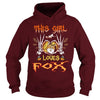 Image of This Girl Loves Fox Halloween
