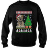 Image of BORDER TERRIER UGLY CHRISTMAS T-SHIRT