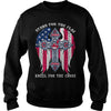 Image of Stand for the flag-Cleveland Indians-front