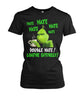 Image of Special The Grinch Double Hate! Loathe Entirely! Limited Edition T-shirts
