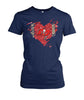 Image of Buccaneers Twinkle Heart T-shirt