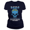 Image of I'm the Crazy CHARGERS Fan T-Shirt