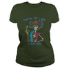Image of Skeleton Flowers Skulls Shirt