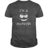 Image of I'm a Monster Halloween Costume Funny Tee