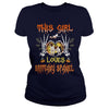 Image of This Girl Loves Brittany Spaniel Halloween