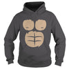 Image of Gorilla Chest Suit Halloween Costume Shirt Funny Monkey