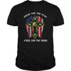 Image of Stand For the flag Kneel For The Cross God Packers FAn