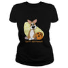 Image of Happy halloween corgi women's t-shirt