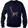 Image of LEMUR Skeleton Bone Skull Vintage Retro T-shirt Halloween
