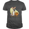 Image of Happy halloween corgi women's t-shirt
