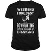 Image of Weekend bowhunting - With a chance of drinking T-Shirt_1