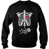 Image of Funny Skeleton Halloween - Gift for Mother is pregnant Tee