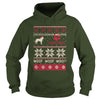 Image of DACHSHUND CHRISTMAS WOOF WOOF WOOF SWEATER