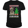 Image of BORDER TERRIER UGLY CHRISTMAS T-SHIRT