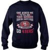 Image of NFL 49ERS 170 SHE ASKED ME