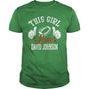 Image of David Johnson Patrick's Day Irish Shamrock