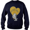 Image of I Love Chargers Team TShirt