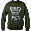 Image of dads job duties raise a eagles fan