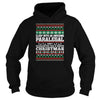 Image of Sleep With Awesome Paralegal White Christmas T Shirt