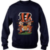 Image of Bengals Mickey Haloween Tshirt, Bengals Mickey Haloween Hoodies