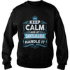 Image of Keep calm SANTAMARIA, SANTAMARIA tshirt