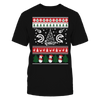 Image of Atlanta hawks - Awesome christmas sweater for fa T-Shirt