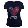 Image of Patriots Redsox Its In My DNA TShirt