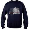 Image of NATIVE AMERICAN T SHIRT NATIVE IN MY FLAG US T SHIRT