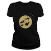 Image of Disney Peter Pan Darling Kids Flying Moon Silhouette TShirt