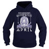 Image of Native Blood Was Born In April T-Shirt Aries Pride