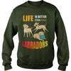 Image of Life Is Better With Labradors shirts