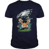 Image of Eagles Mickey Haloween Tshirt, Eagles Mickey Haloween Hoodies