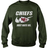 Image of Chiefs Just Hate Us T-shirt, Chiefs Just Hate Us Hoodies