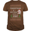 Image of Christmas Is Better With A Bunny Ugly Sweater T Shirt