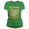 Image of BUILDER Halloween Shirts My Broom broke T Shirts