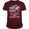 Image of Girl Loves Falcons And Crimson Tide TShirt