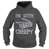 Image of Halloween Skeleton Im With Creepy