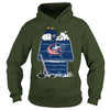 Image of CLe-Ice-hockey-Sleep-Snoopy-Columbus-Blue-Jackets