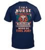 Image of Awesome Nurse Tee Hoodie