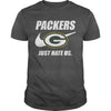 Image of Packers Just Hate Us T-shirt, Packers Just Hate Us Hoodies