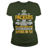 Image of I am a packers fan depend on you