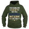 Image of I Hate Being This Sexy But Iam Rams Fan TShirt